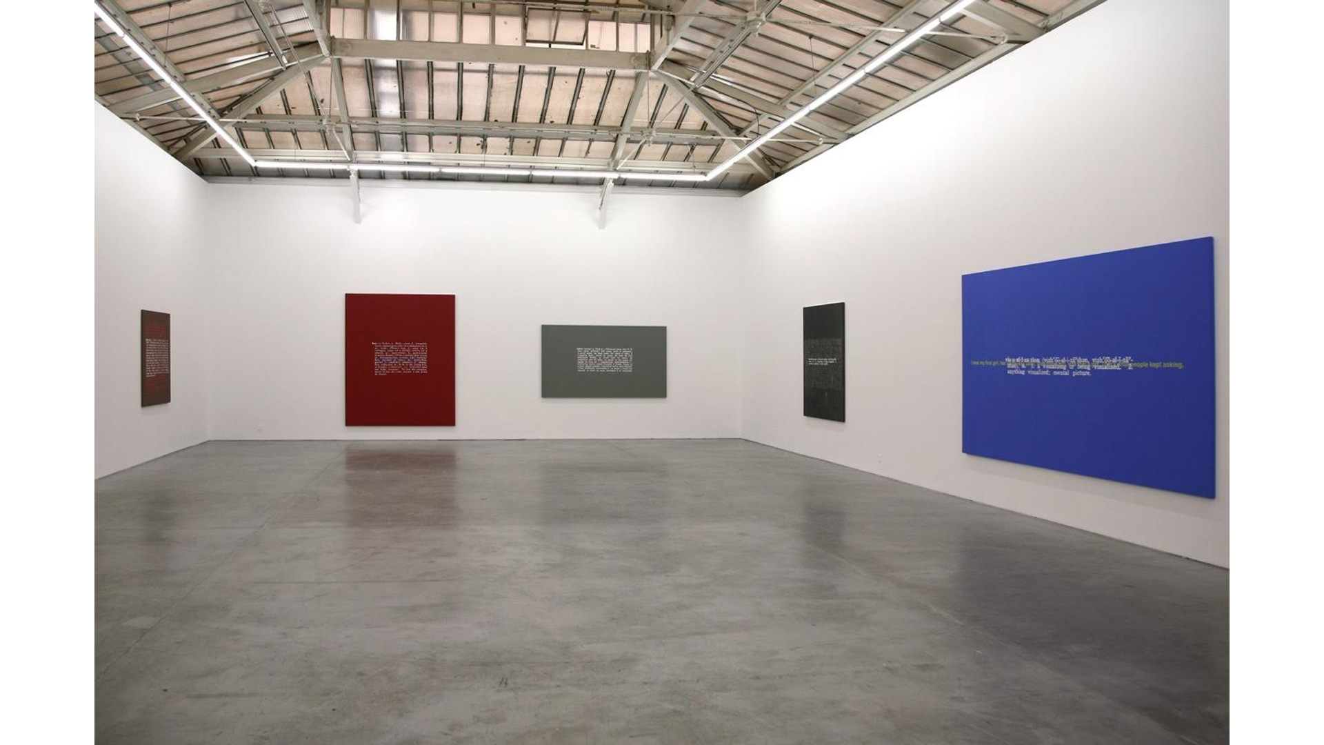 Exhibition view
