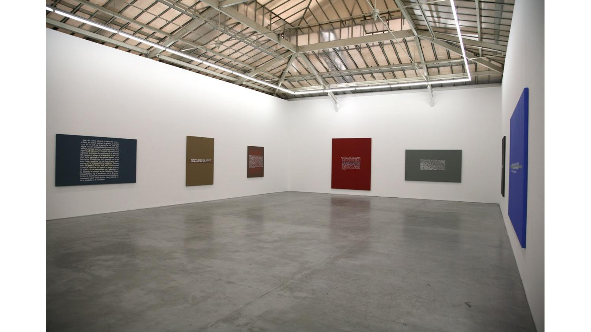 Exhibition view