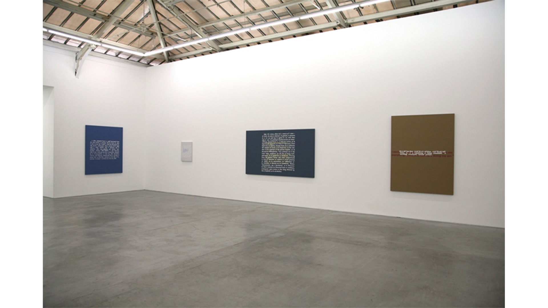 Exhibition view