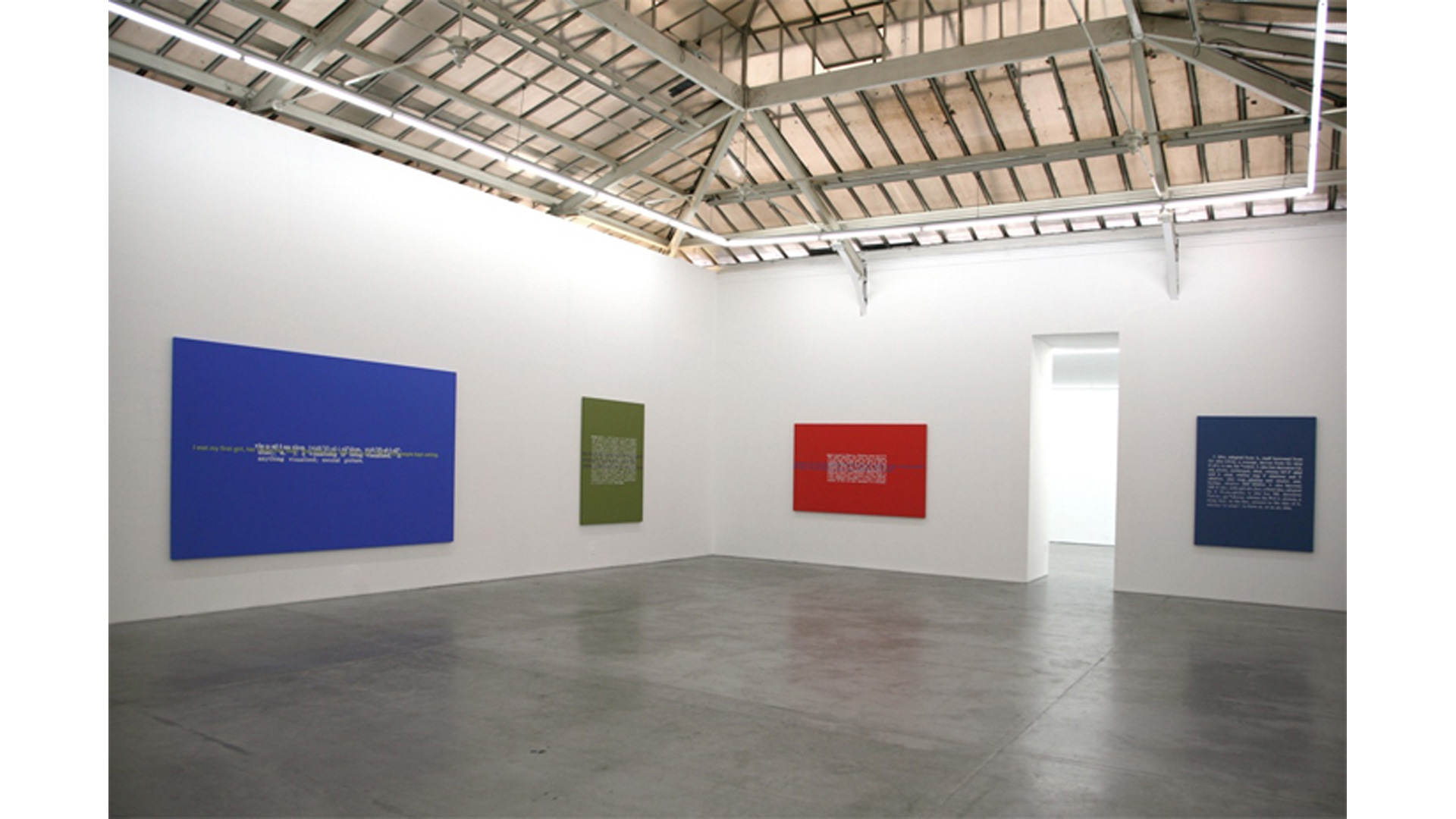 Exhibition view