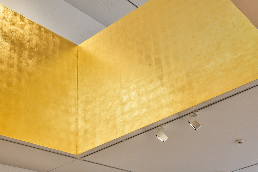 Untitled Action (Gold Paintings)