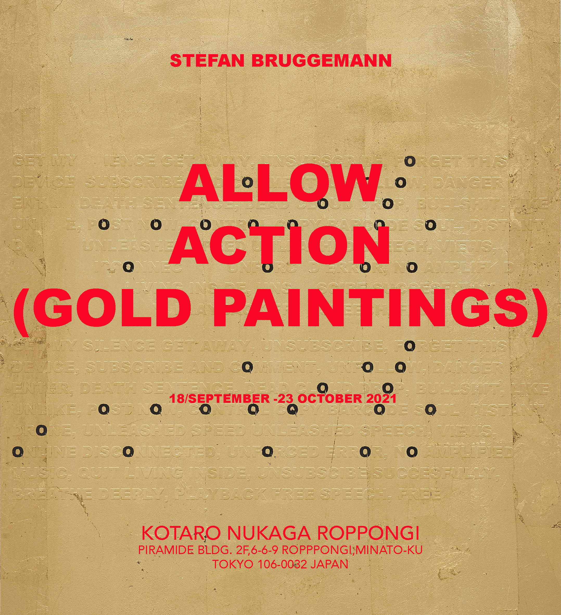 Allow Action (Gold Paintings)