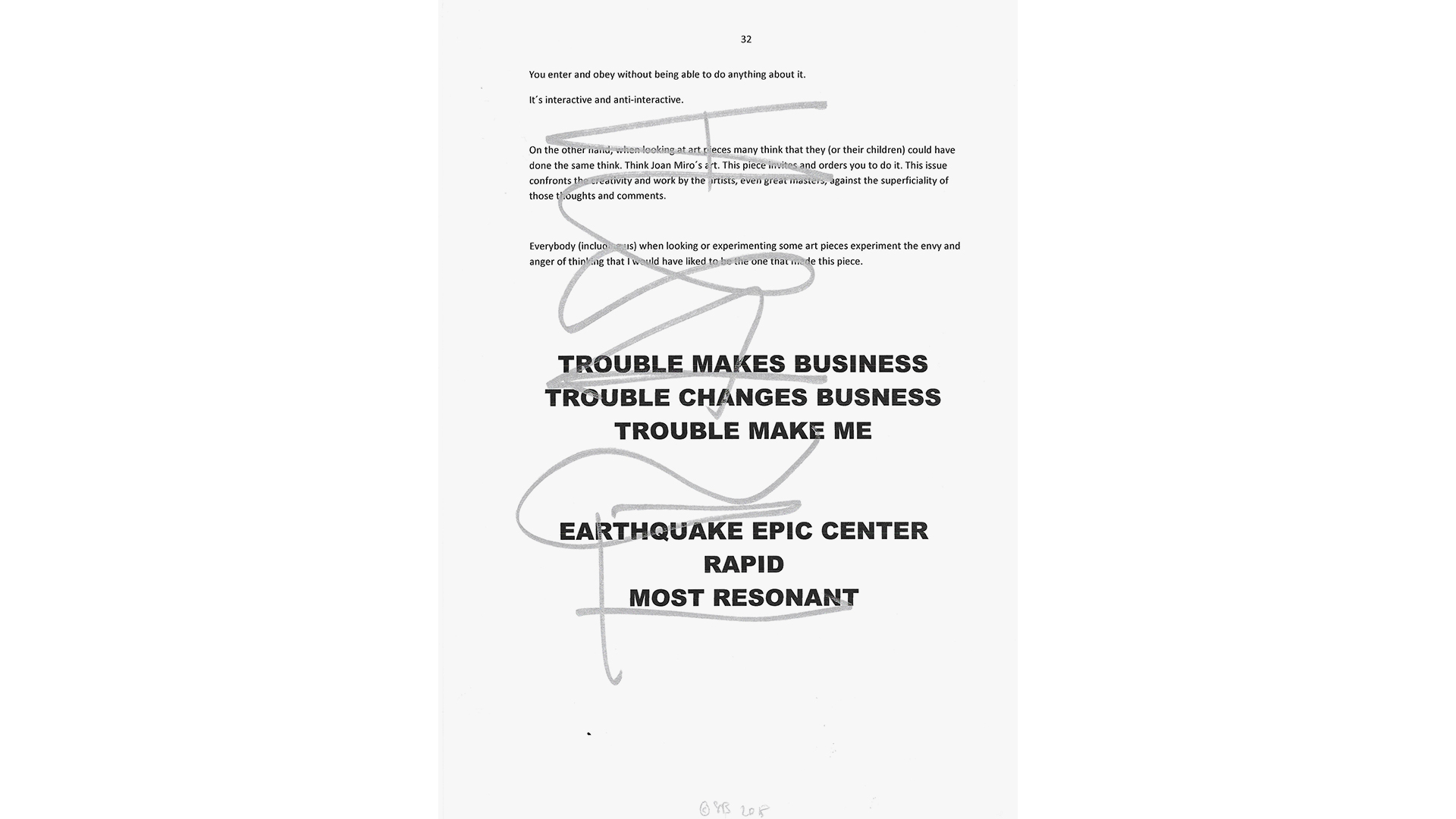 Trash Drawings