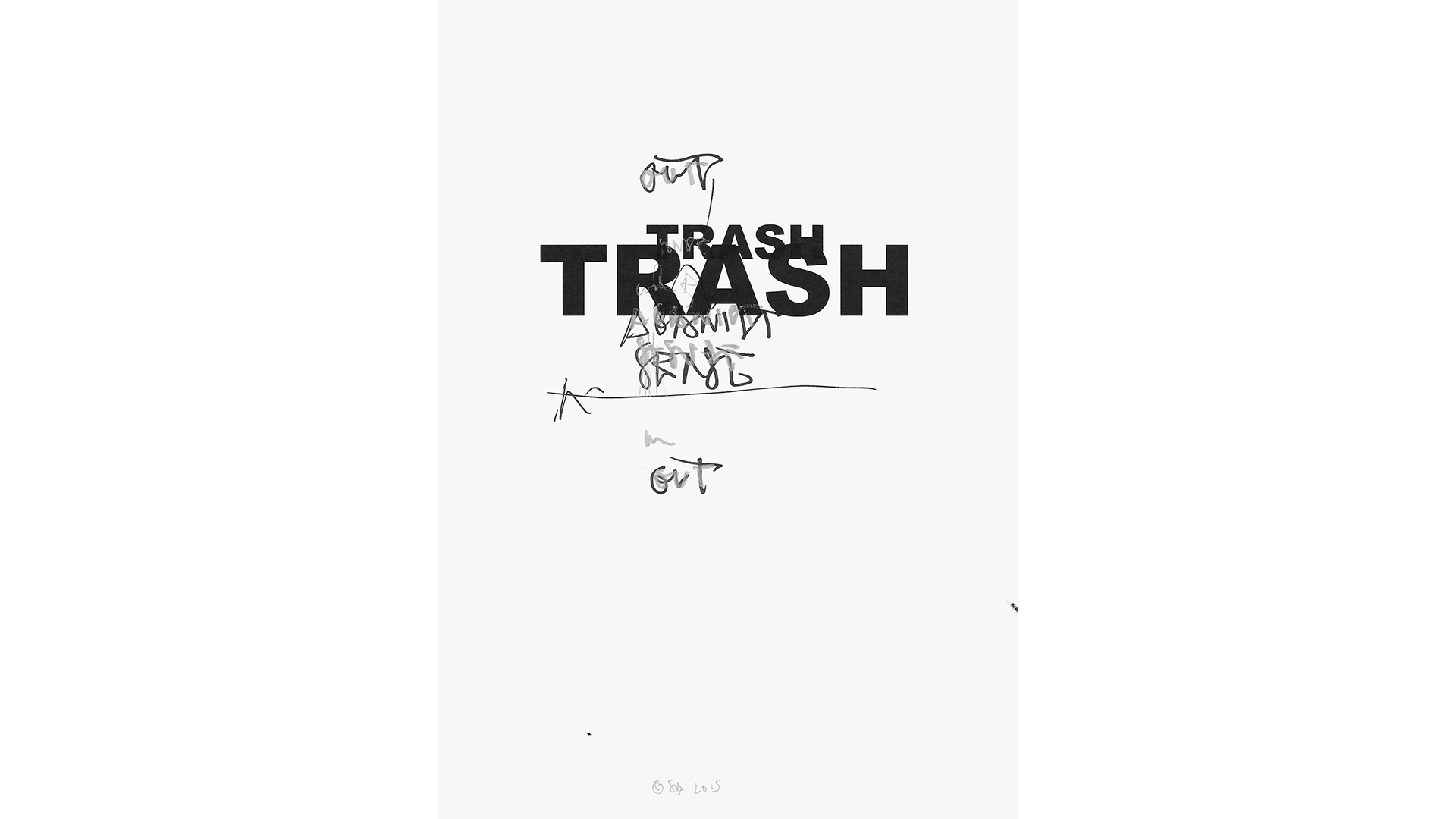 Trash Drawings